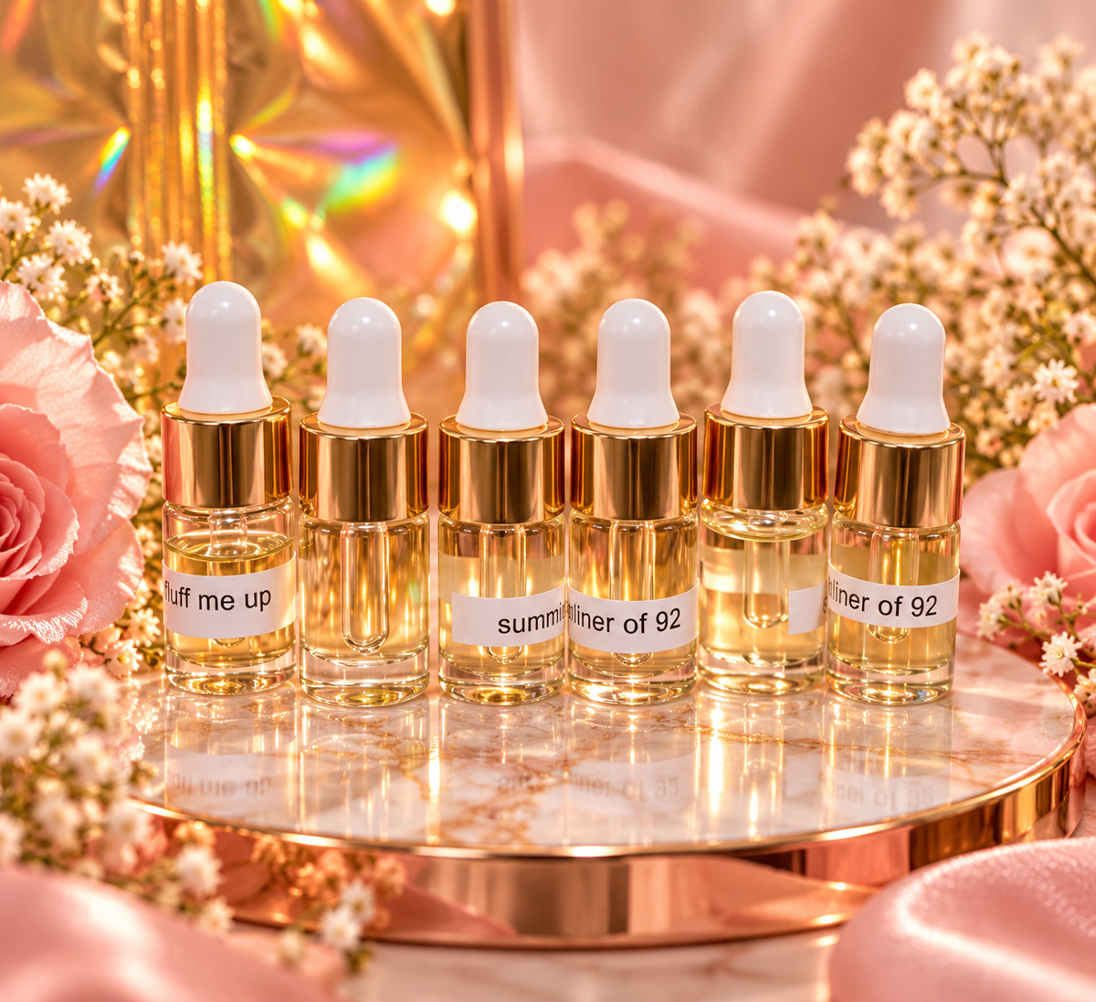 Fancipance Fluff Body Oil Discovery Collection